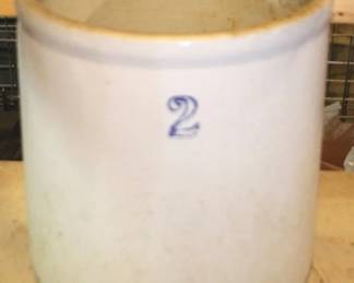 494 - 2 Gallon Crock - 9" x 9"