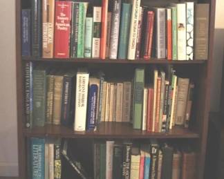 317 - Book Shelf w / Books - 40.5" x 30" x 13"