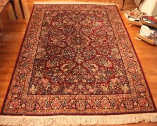 66 - Harmony House Servistan Rug - 9' x 5.9" Red Sahouk, Design 42503