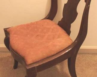 378 - Victorian Side Chair - 32" x 18" x 14"
