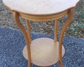 293 - Vintage Wood Table - 22" x 30"
