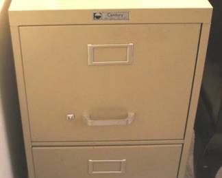 425 - Metal File Cabinet - 29" x 15" x 26"
