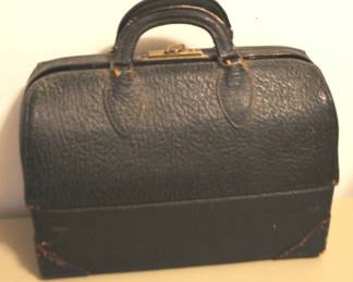 426 - Doctor's Bag w / Contents - 11" x 15" x 7"
