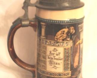 124 - Villeroy & Boch Beer Stein 9.5" Tall