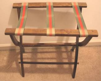 377 - Folding Luggage Stand - 22" x 21.5" x 14"