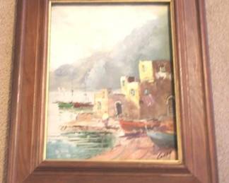 307 - Oil On Canvas - Signed - 22" x 17.5"