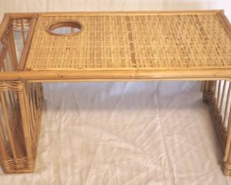 191 - Wicker Serving Tray 22" x 10" x 12"