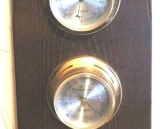 180 - Barometer / Weather Station - 18" x 6.5"