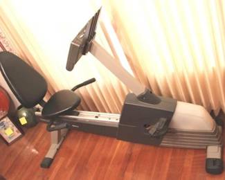 48 - Pro-Form XP90 Exercise Bike You are buying a used as-is electric/electronic item. We do not guarantee all components are present, and if it is not expressly stated, it is untested.