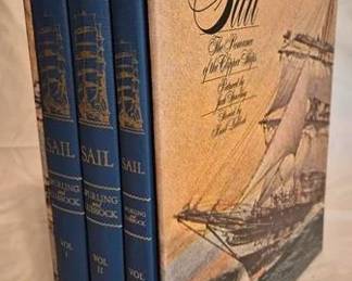 220x - 3 Volume "Sail" Boxed Book Set - 1972
