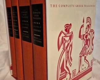 221x - Greek Tragedies 4 Vol. Boxed Book Set