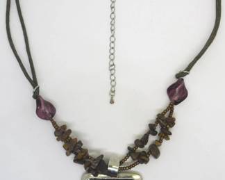 2029 - Venetian Glass Pendant Necklace