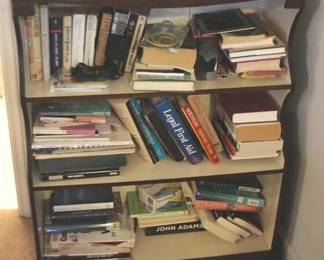 312 - Book Shelf w / Books - 30" x 11" x 36"