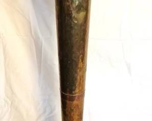 104 - Brass Jack in the Pulpit Vase - 37" Tall