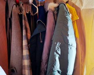 999 - Group Clothing & Rack (in Attic)