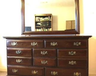330 - Kling Dresser w / Mirror - 60" x 19" x 66"