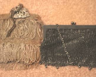 366 - Antique Purses (Metal & Beaded)