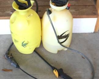 258 - 2 Pump Sprayers - 20" Tall