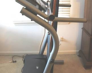 325 - Nordic 2500 R Treadmill - 60" x 38" x 30" You are buying a used as-is electric/electronic item. We do not guarantee all components are present, and if it is not expressly stated, it is untested.