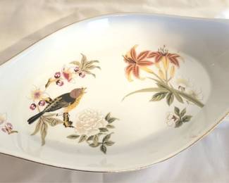 54x - Shafford Chinese Garden Earthenware Tray 12.5 x 7