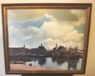 304 - Johannes Vermeer Framed Print - 23.5" x 20"