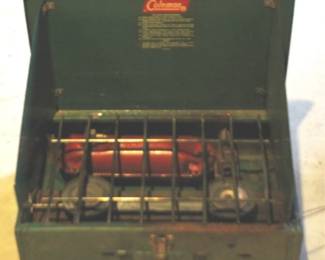 437 - Coleman Camp Stove - 17" x 16 " 12"