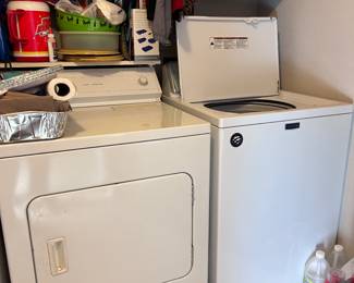Washer and dryer