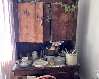 Antique hutch