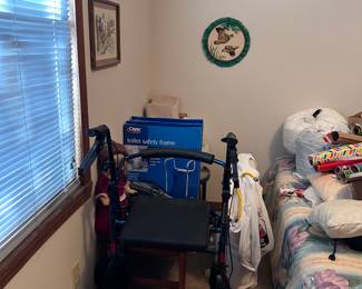 Walker and toilet bars