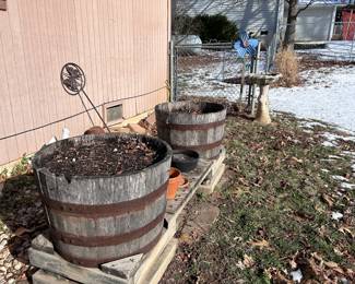 Wooden barrels