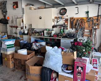 Tools and miscellaneous garage items
