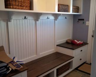Mudroom cabinetry