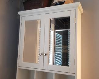 Mirrored medicine cabinet