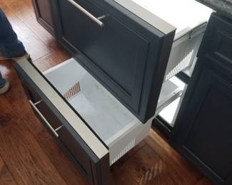 GE Monogram two-drawer refrigerator