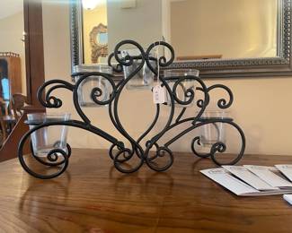 Metal Candle Holder