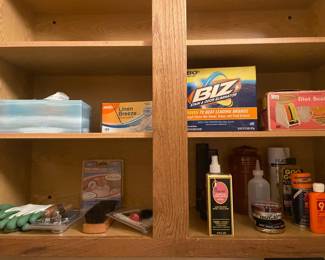 misc cleaning supplies