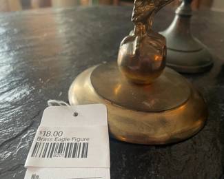 Brass Eagle Figure