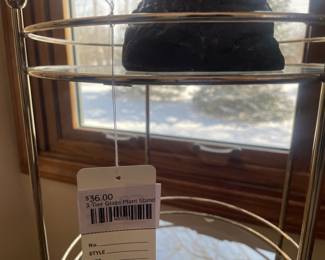 3-Tier Glass Plant Stand
