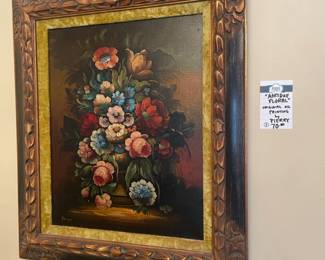 Original oil paintin by Pierry