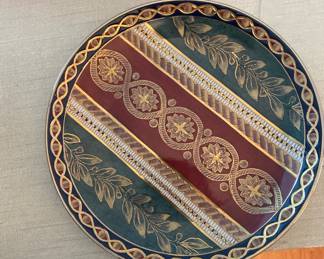 Accent co.  Oriental plate #857