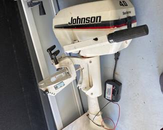 Vintage Johnson motor