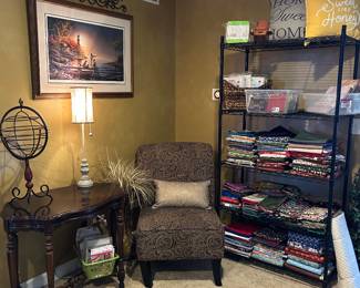 Upholstered Chair, Decor, quilting Fabric
