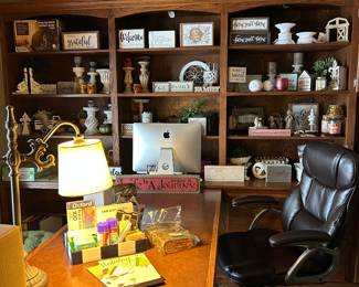 Desk Chair and room filled with more Decor