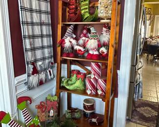 Tiered Ladder Shelving unit