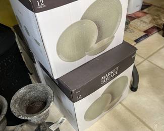 Market Square 4 place setting (3 boxed sets) all NIB
