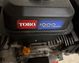 Toro 1000 Snow Series Snow Blower