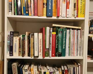 Books-gardening and cooking
