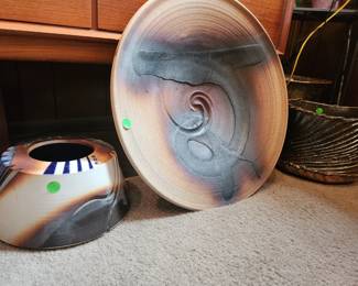 Stoneware wall art