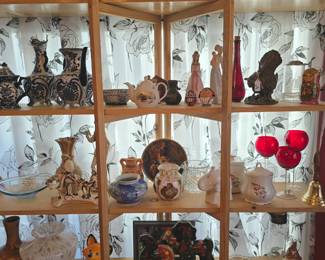 We have a wonderful selection of decor items. Some old, some newer, some collectible and all beautiful