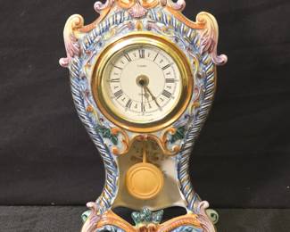 Made in Italy ceramic clock